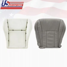 For 1998-01 Toyota 4Runner Driver Bottom VINYL Seat Cover AND Foam Cushion GRAY