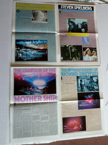Lot 3 Close Encounters Third Kind 1978 Poster Magazines #1 & 2 + Cinematographer - Bild 11 von 15