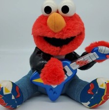Rock N Roll Elmo Guitar Plays Music Sings And Shakes Tested 1997 Avon Exclusive