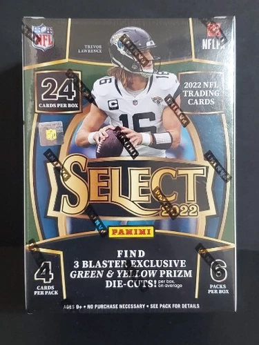 2022 Panini Select NFL Football BLASTER BOX Factory Sealed Brand New🔥🔥