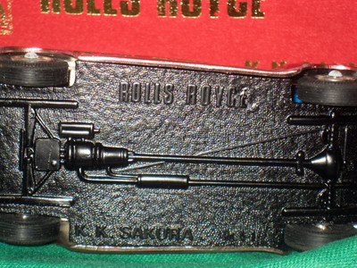 K.K.Sakura 1965 Rolls Royce Silver Cloud III 3 Diecast 1/43