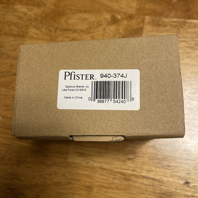 Pfister 940-374J Brushed Nickel Bathroom Faucet Handles