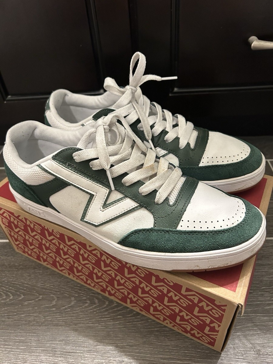 Vans Lowland Cc New Varsity Green/White | eBay