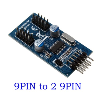 Pc Cases Internal 9 Pin Usb 2.0 To Dual 9 Pin Pcb Double Chipset Enhanced Cables
