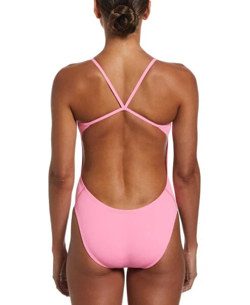 NEW Nike Women's Hydrastrong Solid Cut-Out One Piece Swimsuit Sizes 28,32,36,38 - Image 2 of 4
