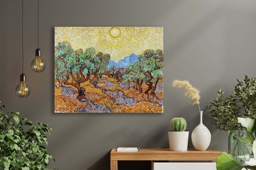 Olive Trees by Vincent van Gogh Giclée Canvas Print (1889); Multi-Size - Picture 5 of 9