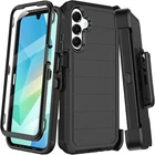 For Samsung Galaxy A17 5G Case Clip Holster Fit Otterbox Defender Cover + Screen