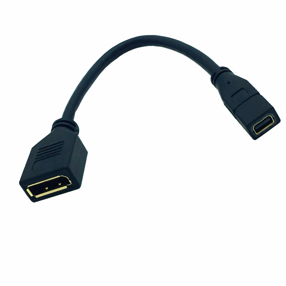 MINIDP(Mini Display Port)Female to DP (Display Port) Female Video Cable Adapter - Image 2 of 4