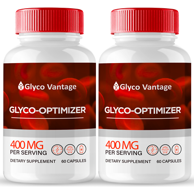 #ad #ad 2 Pack Glyco Vantage Glyco Optimizer GlycoVantage for Blood Sugar amp; Pressure $49.95