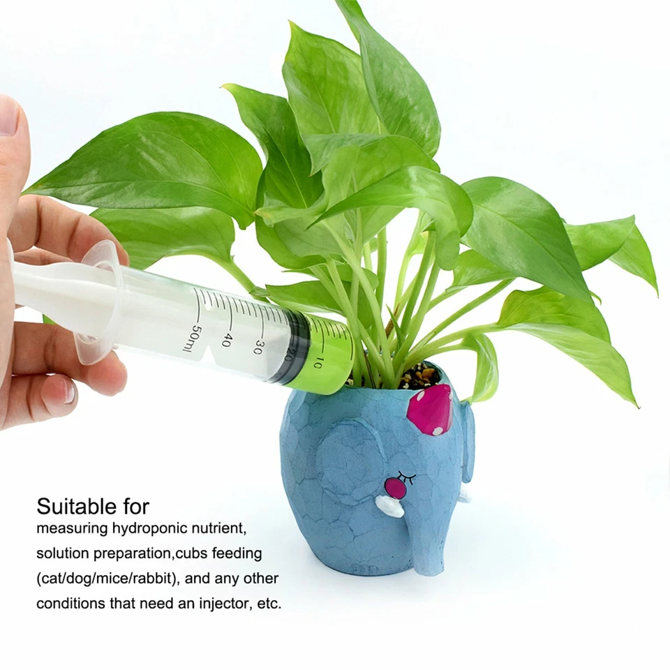 10/100xSyringes 1ml 5ml 10ml 20ml Plastic Disposable Syringe Tube Funnel - image 4 of 4