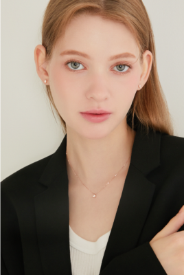 J.ESTINA ■ J.Fenella 14K Necklace J.Estina J.Fenella 14K Necklace JJJTNQ4BF077R4420 14K Rose