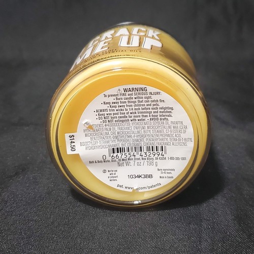 BATH AND BODY WORKS 1-WICK CANDLE 7 OZ / You crack me up Marshmallow Fluff - Picture 2 of 4