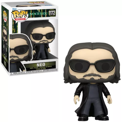 Funko POP! Movies: The Matrix - Neo #117 - Protective Case Included