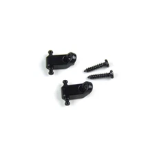 Modern String Retainer Guide Fits Most Electric Guitar ,Black (set of 2)