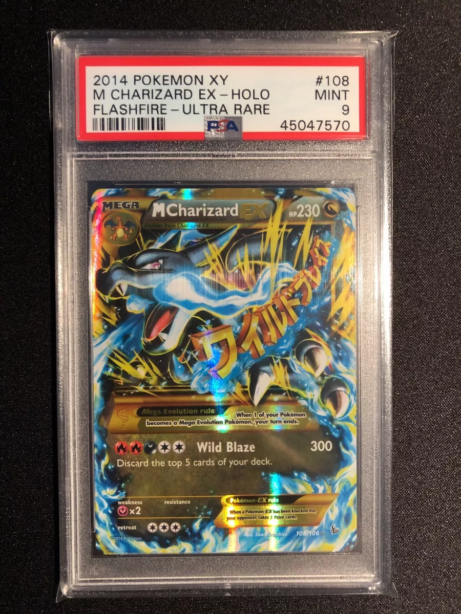 Pokemon - Mega-Charizard-EX (108) - XY Flashfire - Holo