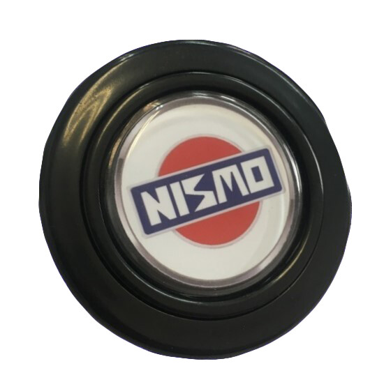 HORN BUTTON FOR MOMO & NARDI STEERING NISMO WHITE SKYLINE R30 R31 R32