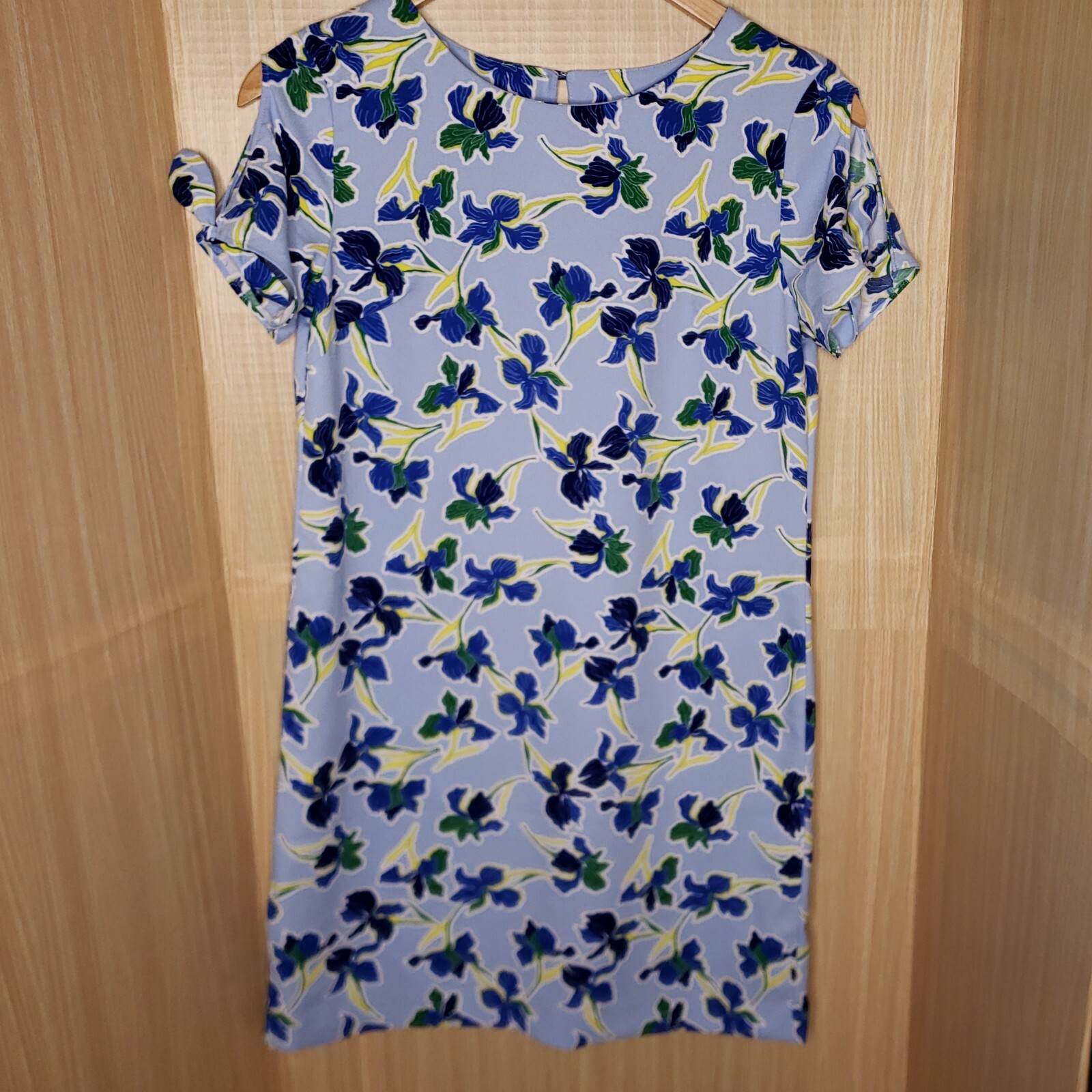 Banana Republic Factory Womens Blue Floral Mini Dress Small