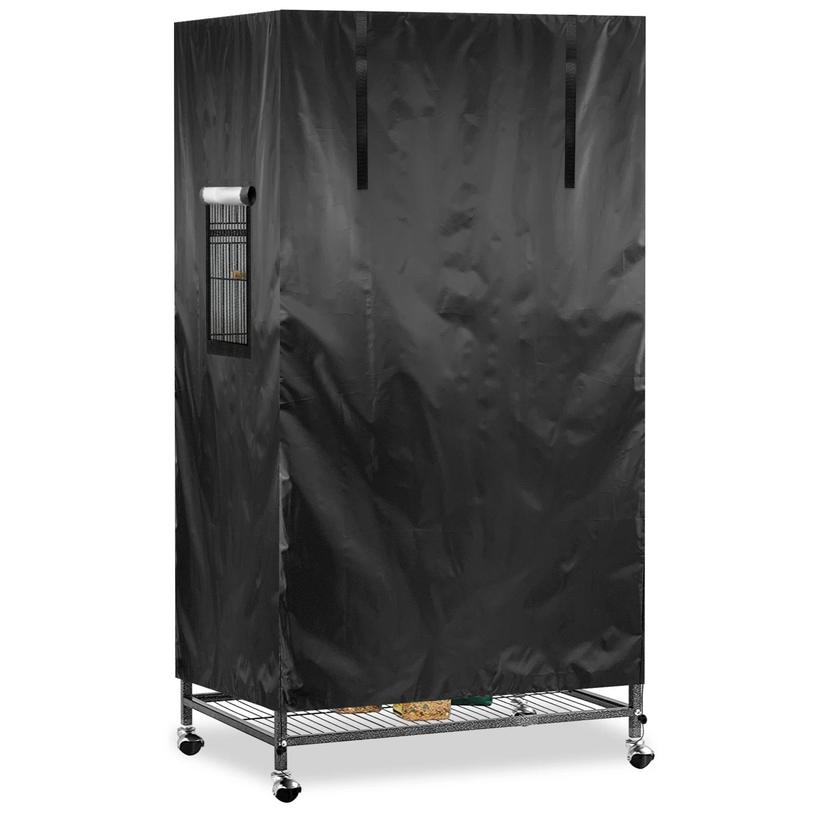 Large Bird Cage Cover Waterproof Parrot Seed Catcher Skirt 51x38x23.5 Inch New
Opens in a new window