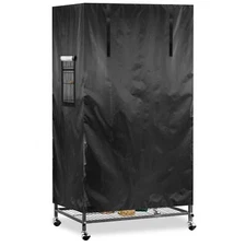 Large Bird Cage Cover Waterproof Parrot Cage Seed Catcher 51" x 38" x 23.5" Inch