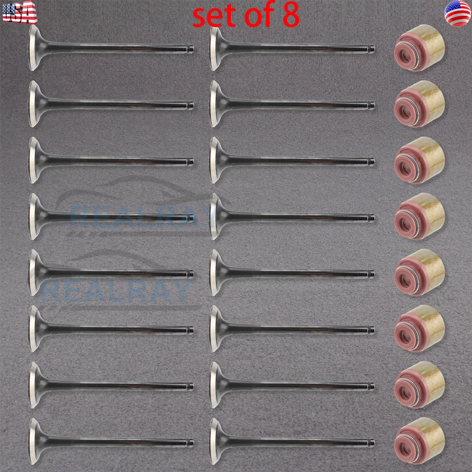 Válvulas de admisión y escape para Kia Rio 1,6 L 2012 2013 2014 2015 2016 2017 2018 Foto 3 de 4