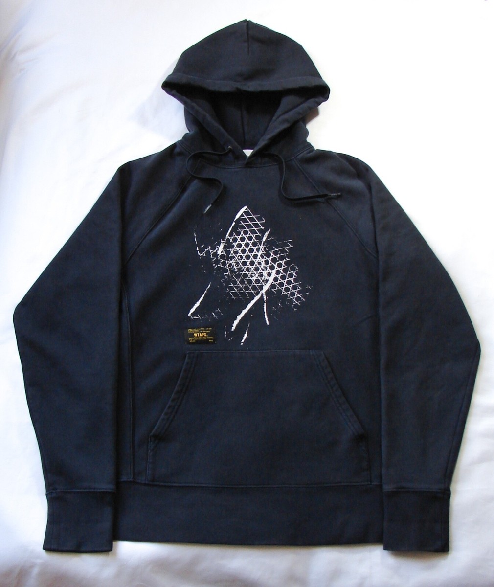 Men's WTAPS Vans #1 Waffle Lovers Club Navy Blue Pullover Men's WTAPS Vans #1 Waffle Lovers Club Navy Blue Pullover