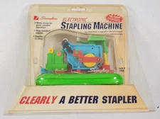 Swingline Electronic Stapling Machine Clear ** NEW ** Includes Adapter Sealed
