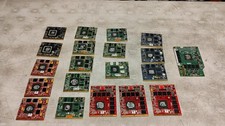 Lot of 20x Mixed Laptops Graphics Video Cards AMD Nvidia UNTESTED