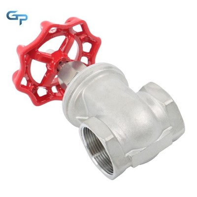 Heavy Duty Stainless Steel Gate Valve DN40 1-1/2'' NPT For Water, Oil,