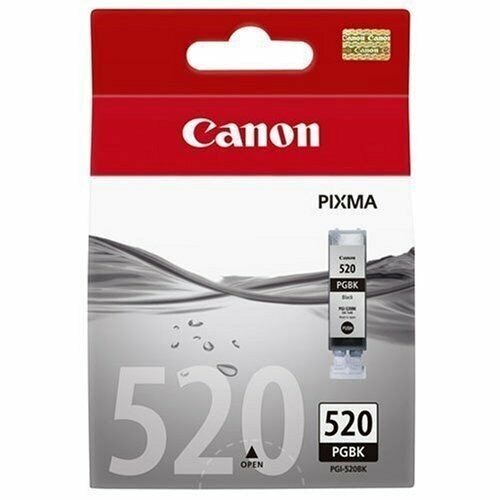 Genuine Canon PGI-520 BK Black Ink Cartridge for Pixma MP630, MP560, MP550