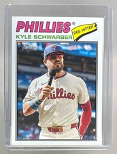 Kyle Schwarber 2026 Topps Heritage #159 Image Variation SP