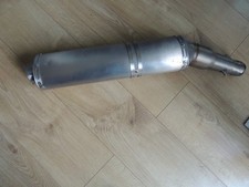 Aprilia exhaust end can silencer RH RSV 1000 (04-08) scrape marks and a ding