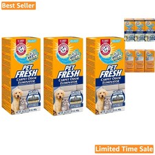 Oxi Clean Pet Fresh Carpet Odor Eliminator - 3 Pack, 48.9oz for Pet Odor Control