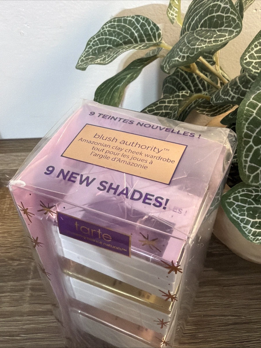 NEW Tarte Blush Authority Amazonian Clay Cheek Wardrobe Gift Set