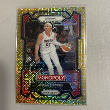 2024 Panini Prizm Monopoly WNBA Aerial Powers Gold Millionair Shimmer 130/500