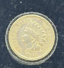1859 1C Indian Cent AU Details Cleaned. Beautiful One Year Type Coin!