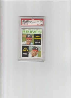 1964  Topps Braves Rookies # 378  PSA 8 NM-MT       Nicely centered NQ