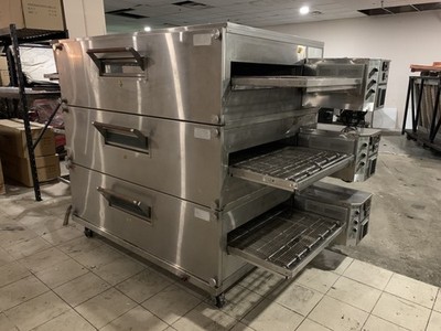 XLT Pizza Oven Conveyor  XLT 3270 Triple Stack Nat Gas - tested Reconditioned