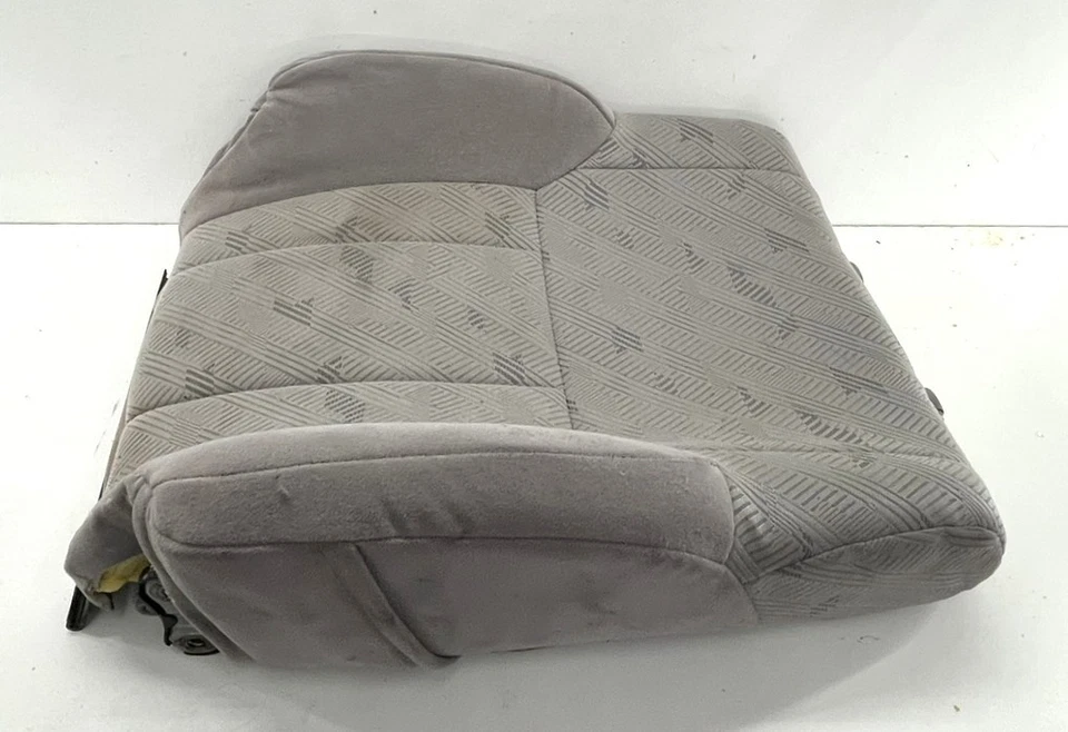 1996-2002 Toyota 4Runner Front Passenger Seat Backrest Cover Cushion Gray CLoth - Image 4 of 4