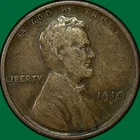 1910-S Lincoln Wheat Cent Very Fine VF Coin #38707