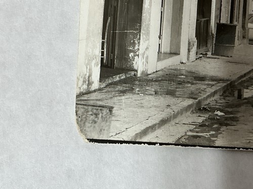 RPPC - Cartolina Main Street Villa Acuna Coah Messico anni '40 AUTO ANTICHE CAMION - Foto 13 di 15