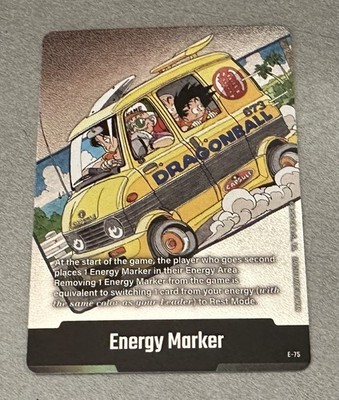 Energy Marker E-75 Dragon Ball Fusion Manga Booster (Eng)