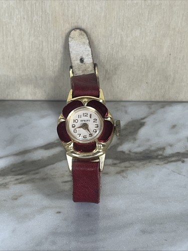 Vintage Sprifu Flower Watch For Parts