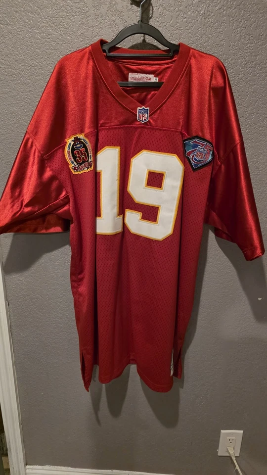 Mitchell & Ness Joe Montana Kansas City Chiefs vintage 1994 retroceso talla 54 Foto 3 de 4