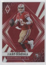 2020 Panini Phoenix Red 282/299 Jimmy Garoppolo #82 0q1p