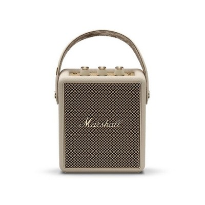 Marshall Stockwell III Wireless Bluetooth Lautsprecher Creme Tragbar IP55 40Hr
