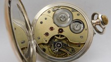 Taschenuhr Silber läuft silver pocket watch ...