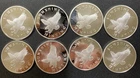 1 oz 999 Fine Silver Rounds Sunshine Minting Eagle/Sun design (8 x 1 oz Rounds)