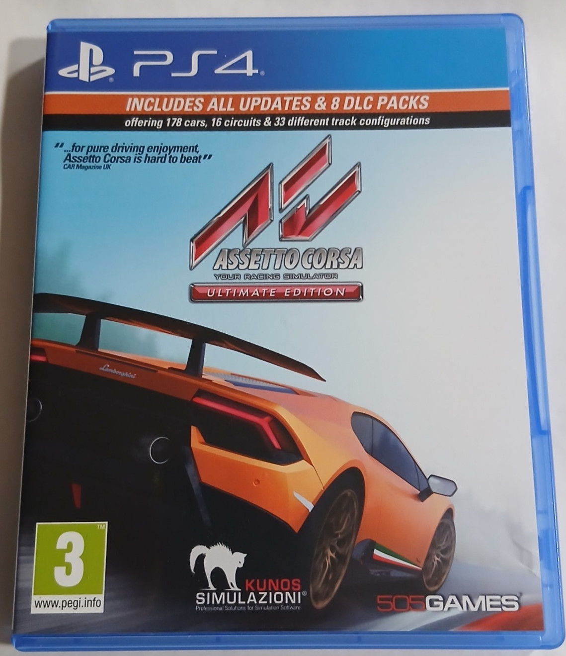 Assetto Corsa Ultimate Edition PS4 USED