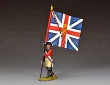 BR104 4th Regiment of Foot Officer w/The King's Colour by King & Country