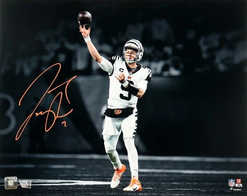 Joe Burrow Cincinnati Bengals Signed Authentic 16x20 Photo Fanatics